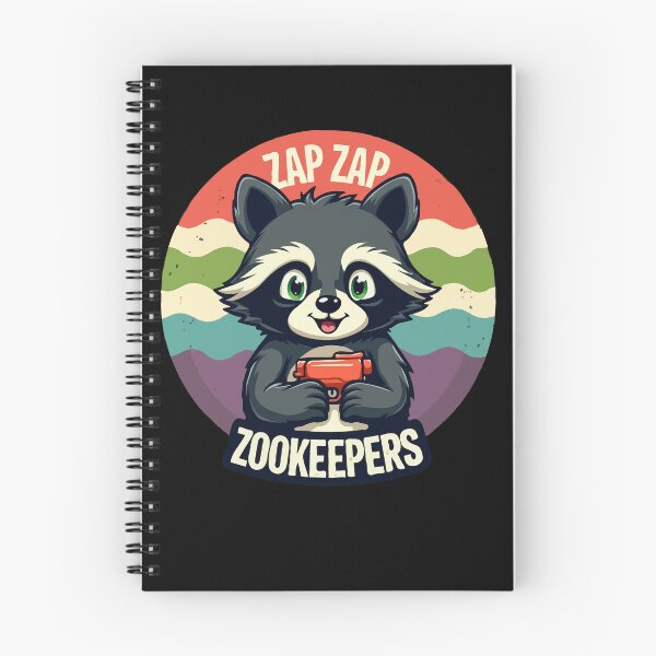 Item preview, ZAP ZAP Zookeepers Raccoon Funny Cat designed and sold by Svenniibee.