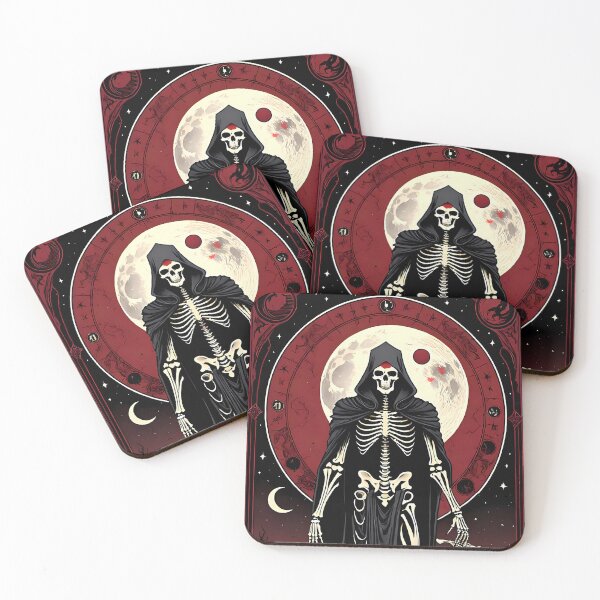 Item preview, Death Card Illustration Design designed and sold by Domo-Design.