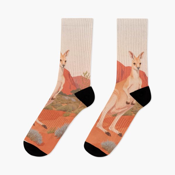 Item preview, large kangaroo in the Australian outback designed and sold by Mauswohn.