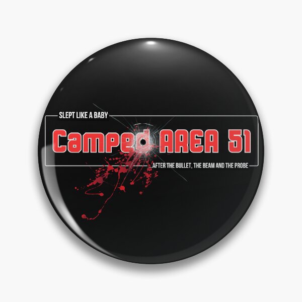Item preview, Camped Area 51 – Slept Like a Baby (After the Beam, the Bullet, and the Probe) Humorous | Alien | Sci-fi Survivor | Conspiracy-core | Dark humor designed and sold by eatmorvelopator.