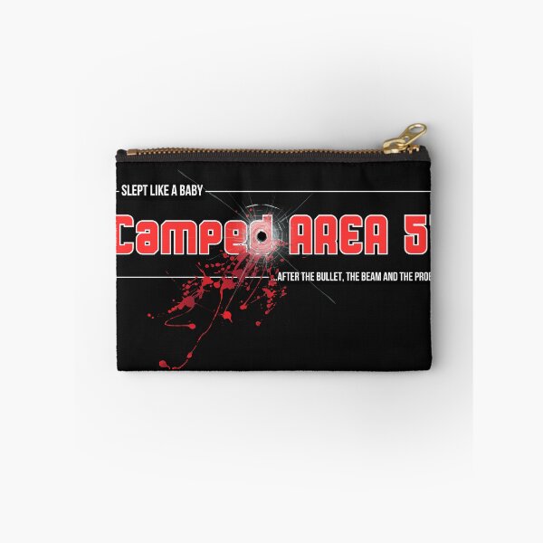 Item preview, Camped Area 51 – Slept Like a Baby (After the Beam, the Bullet, and the Probe) Humorous | Alien | Sci-fi Survivor | Conspiracy-core | Dark humor designed and sold by eatmorvelopator.