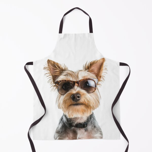 Item preview, Funny cool Silky Terrier Dog wearing sunglasses designed and sold by LazyOwlStore.