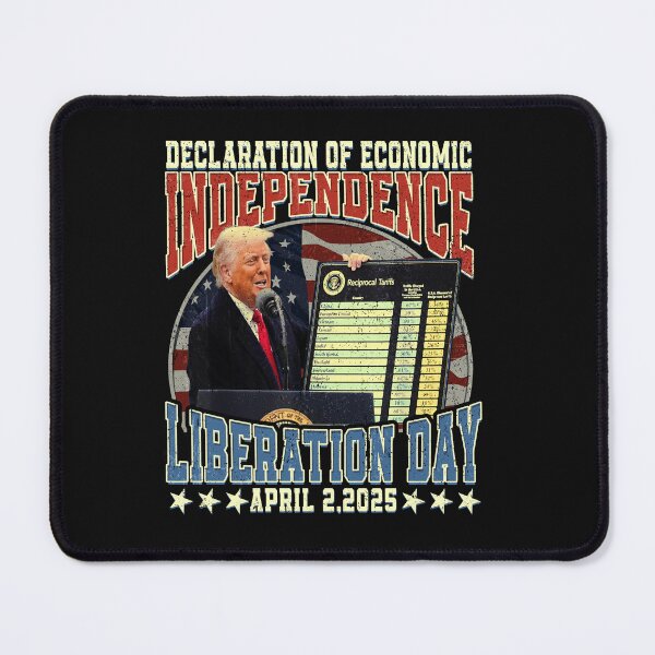 Item preview, Trump Tariffs Chart Declaration of Economic Independence 2025  designed and sold by MackenzieBin.