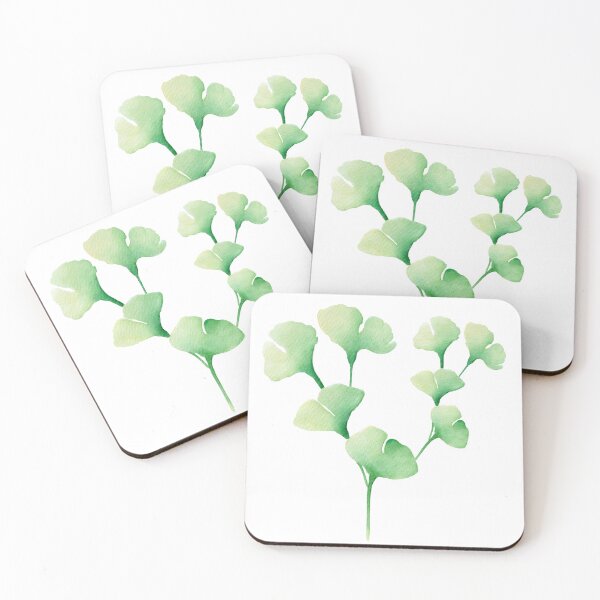 Item preview, Green ginkgo leaf designed and sold by cadstudios.