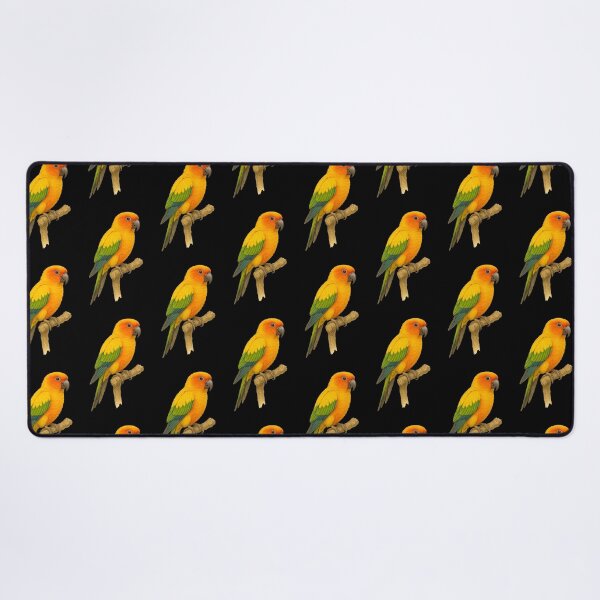 Item preview, Vibrant Sun Conure Parakeet – Watercolor Nature Illustration designed and sold by mia-miranda.