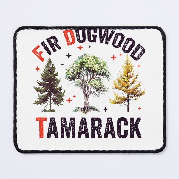 Item preview, Subtle Tree Fir Dogwood Tamarack designed and sold by MackenzieBin.
