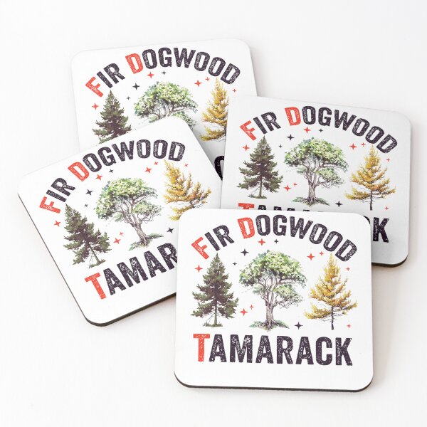 Item preview, Subtle Tree Fir Dogwood Tamarack designed and sold by MackenzieBin.