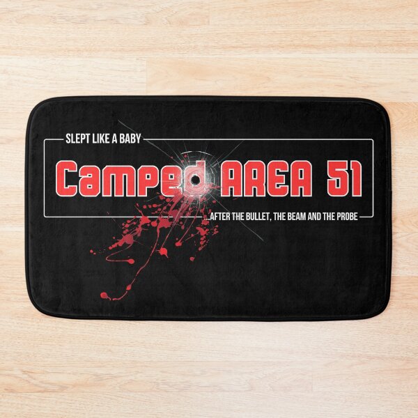 Item preview, Camped Area 51 – Slept Like a Baby (After the Beam, the Bullet, and the Probe) Humorous | Alien | Sci-fi Survivor | Conspiracy-core | Dark humor designed and sold by eatmorvelopator.