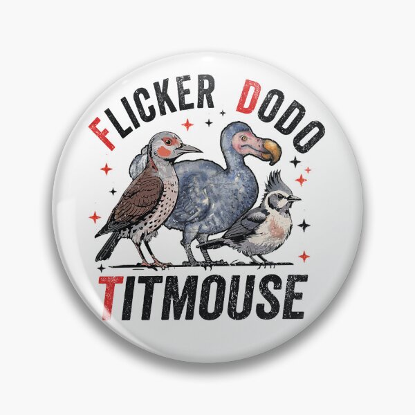 Item preview, Flicker Dodo Titmouse trump 2025 designed and sold by MackenzieBin.