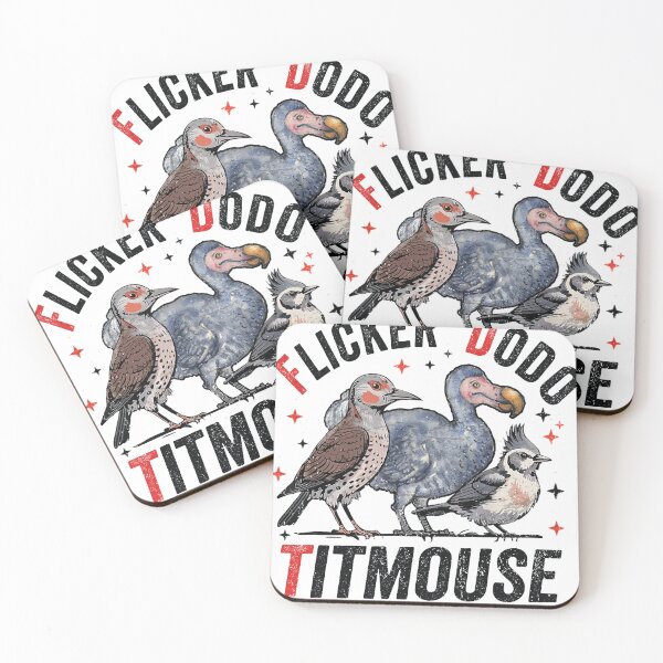 Item preview, Flicker Dodo Titmouse trump 2025 designed and sold by MackenzieBin.