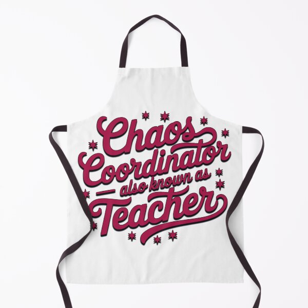 Item preview, Chaos Coordinator – Funny Teacher Quote Typography Design designed and sold by NSB-Design.