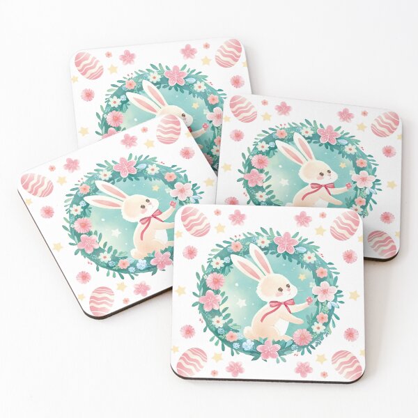Item preview, Starry Floral Bunny: Easter Magic designed and sold by Kayslab.