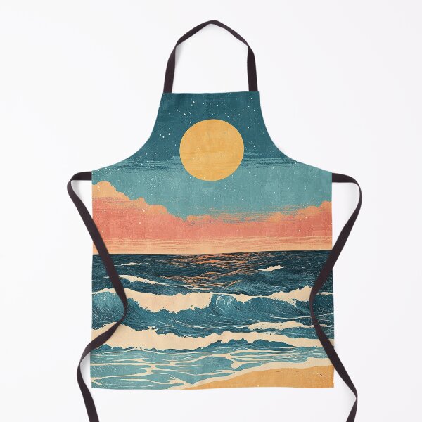 Item preview, beach sea sun waves designed and sold by ArtHouseNiklas.