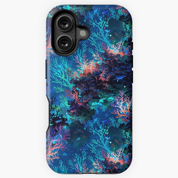 Vista previa del artículo con la obra «Patrón de arrecife de coral», diseñado y vendido por CoolPixels.
