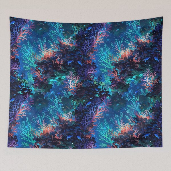Item preview, Coral reef pattern designed and sold by CoolPixels.