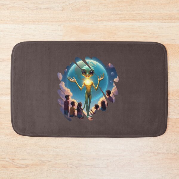 Item preview, Unity for a Common Cause – Cosmic Alien & Earth Art T-Shirt designed and sold by VibeVault12.