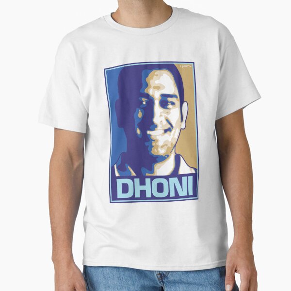 Vista previa del artículo con la obra «Dhoni - INDIA», diseñado y vendido por DAFTFISH.