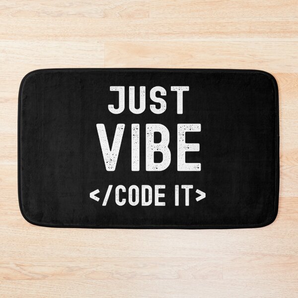 Item preview, Just Vibe Code It : Funny and hilarious gift for programmers, coders and Ai enthusiast designed and sold by thegiftedadult.
