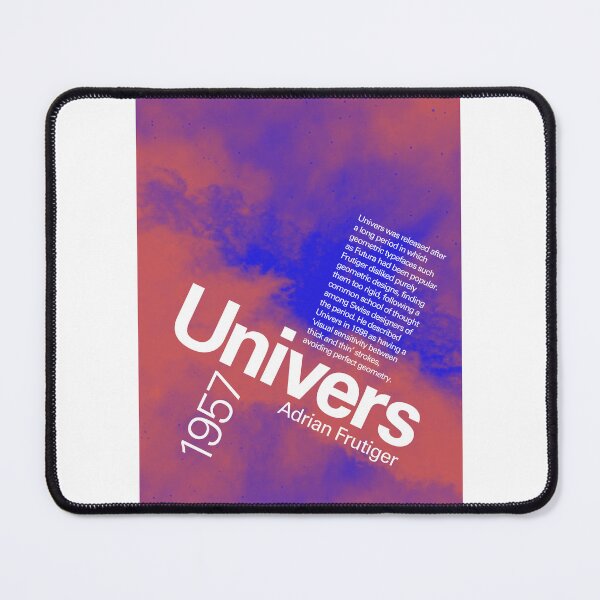 Item preview, Univers Typography designed and sold by zara-designs.