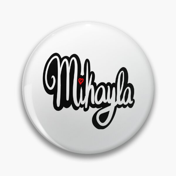 Item preview, Mikayla popular girls first name in cursive lettering white. Top 100 Personalized personalised customised name Mikayla  designed and sold by Artonmytee.