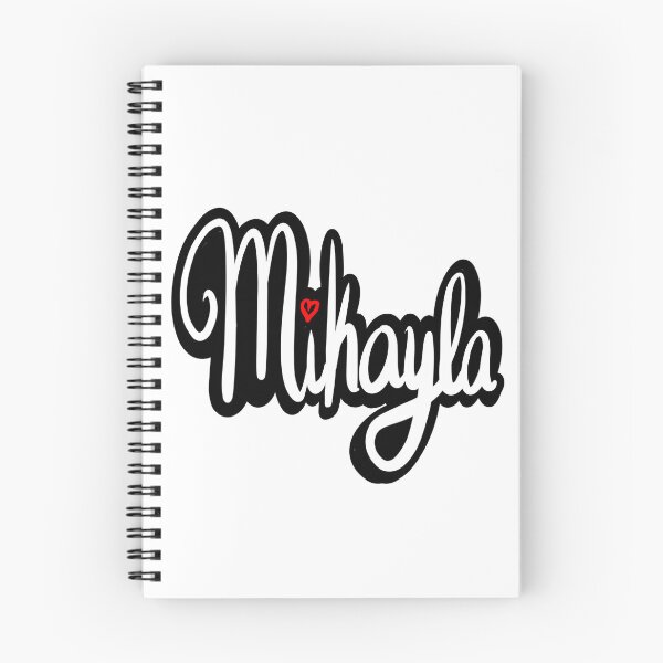 Item preview, Mikayla popular girls first name in cursive lettering white. Top 100 Personalized personalised customised name Mikayla  designed and sold by Artonmytee.