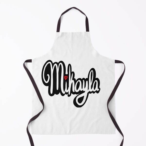 Item preview, Mikayla popular girls first name in cursive lettering white. Top 100 Personalized personalised customised name Mikayla  designed and sold by Artonmytee.