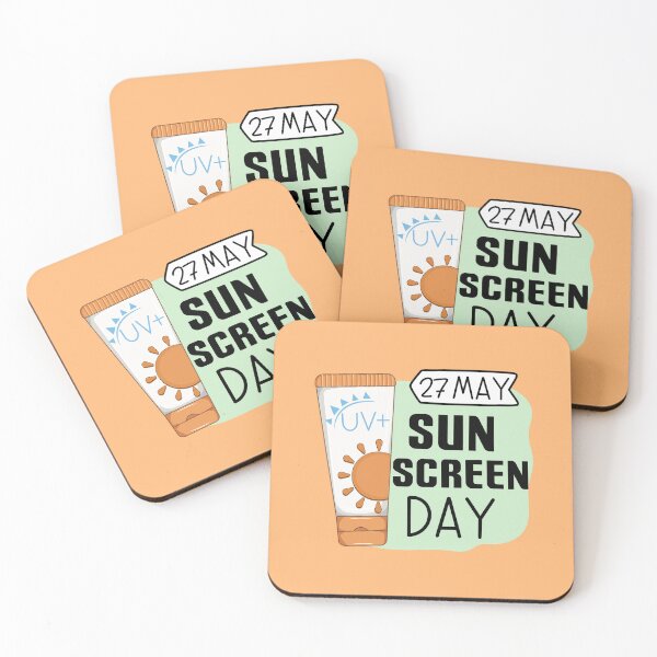 Item preview, 27 May Sun Screen Day - Wacky Holidays designed and sold by ChemicalXShop.