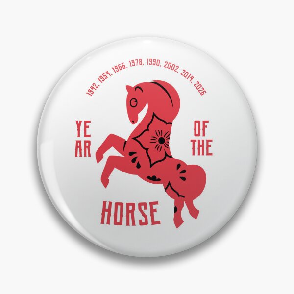 Item preview, Year Of The Horse 马年 Prosperous Chinese New Year designed and sold by GraTEEtude.