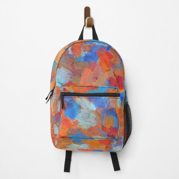 Item preview, Abstract Painting in Orange, Reds, and Blues designed and sold by Jessielee72.