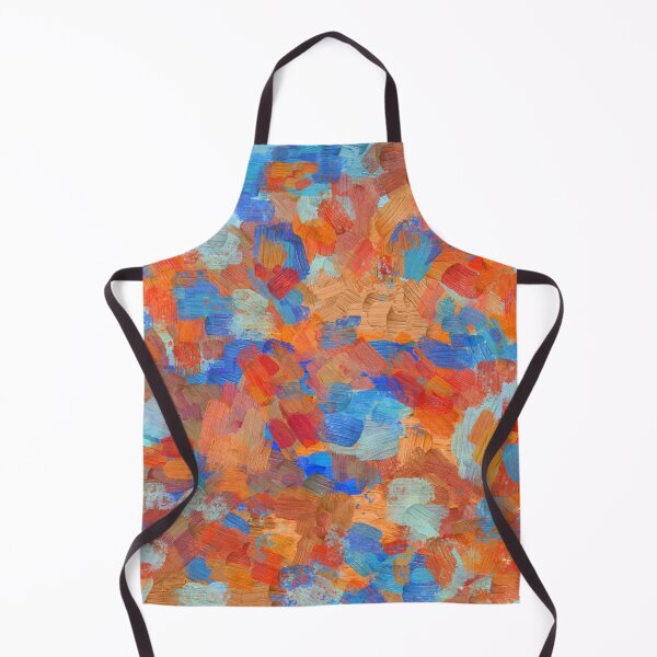 Item preview, Abstract Painting in Orange, Reds, and Blues designed and sold by Jessielee72.