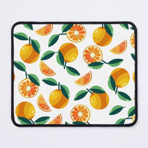 Item preview, tangerine pattern designed and sold by DesignbyAnnaM.