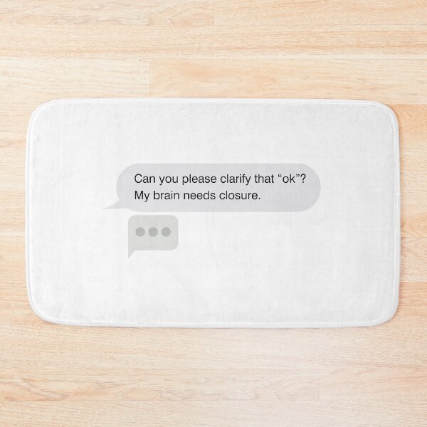 Item preview, iPhone text bubble message style - Overthinking, Anxiety and Worry designed and sold by mimiscreativity.