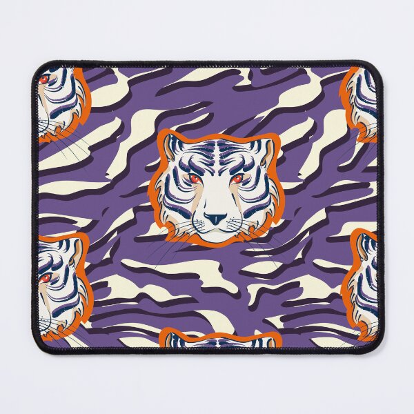 Item preview, Funky tiger animalier print designed and sold by LaikaTheSpaceDog.
