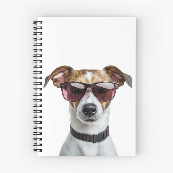 Item preview, Funny cool Smooth Fox Terrier Dog wearing sunglasses designed and sold by LazyOwlStore.