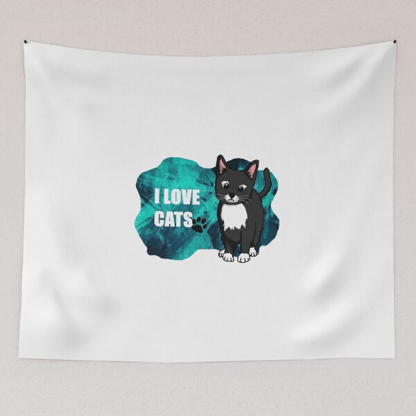 Item preview, i love cats, cat, gift designed and sold by nijess.