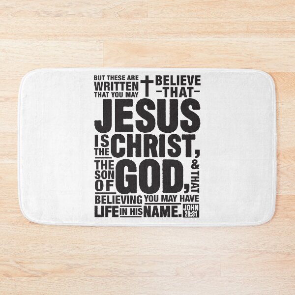 Item preview, John 20:31 Jesus is the Christ the Son of God designed and sold by plushism.