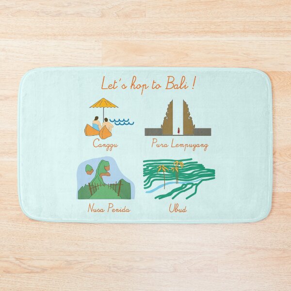 Item preview, Traveling to Bali Indonesia designed and sold by SoupSouka.