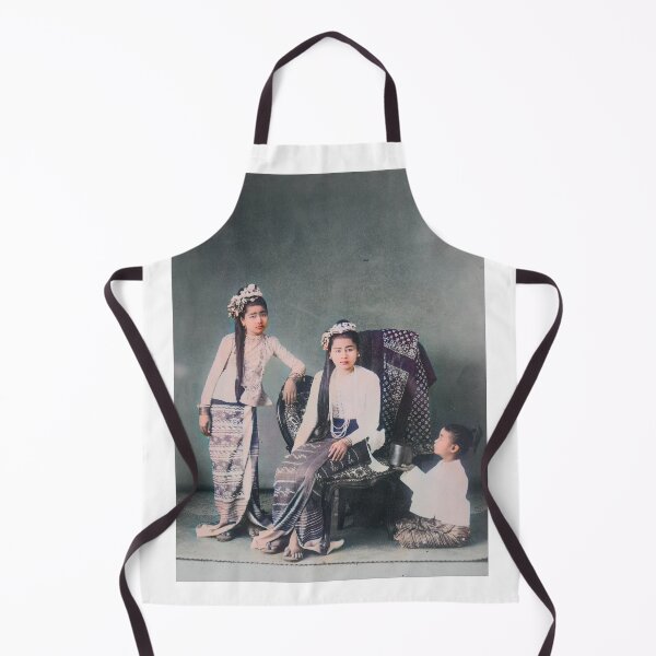 Item preview, Burmese Princesses in 1888 designed and sold by 19th Century in Color.