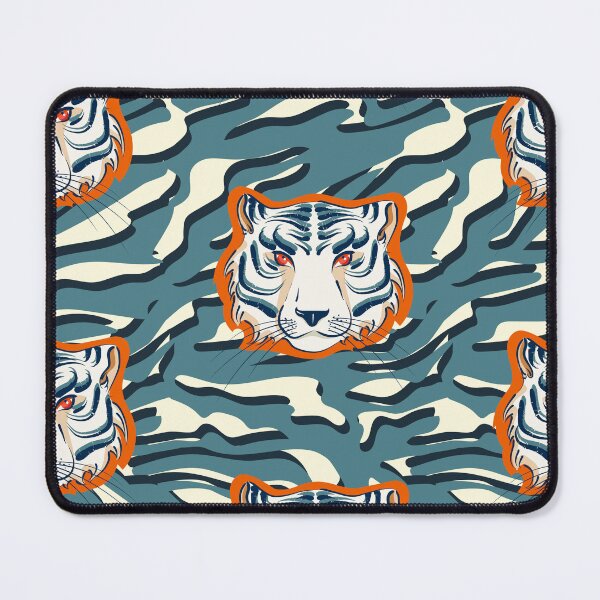 Item preview, Funky tiger animalier print 2 designed and sold by LaikaTheSpaceDog.