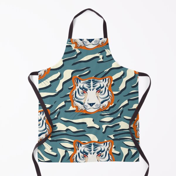 Item preview, Funky tiger animalier print 2 designed and sold by LaikaTheSpaceDog.