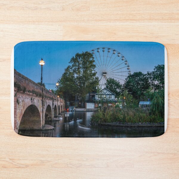 Item preview, The Tramway Bridge River View in Stratford-upon-Avon designed and sold by WorldScenery.
