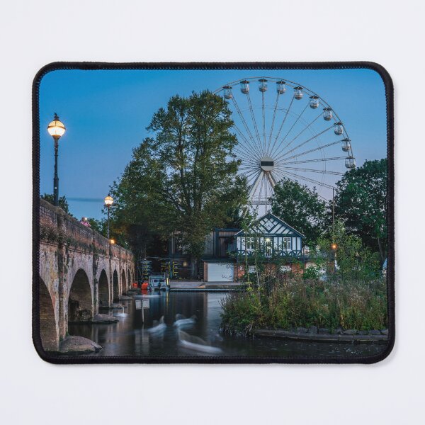 Item preview, The Tramway Bridge River View in Stratford-upon-Avon designed and sold by WorldScenery.