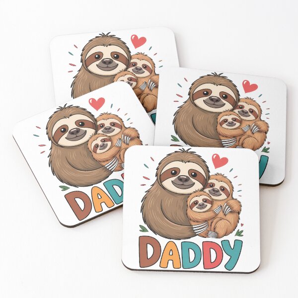 Item preview, Sloth daddy designed and sold by shopthai.