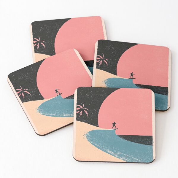Item preview, surfing sea sun beach vacation summer designed and sold by ArtHouseNiklas.