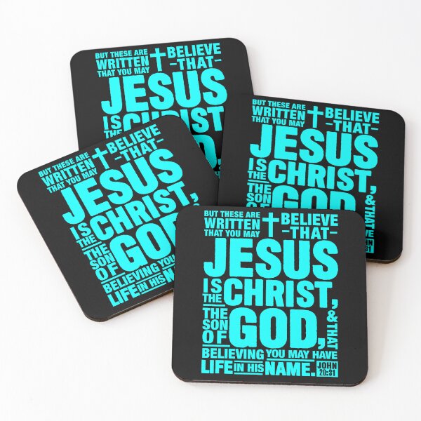 Item preview, John 20:31 Jesus is the Christ the Son of God designed and sold by plushism.