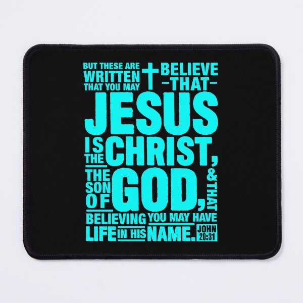 Item preview, John 20:31 Jesus is the Christ the Son of God designed and sold by plushism.