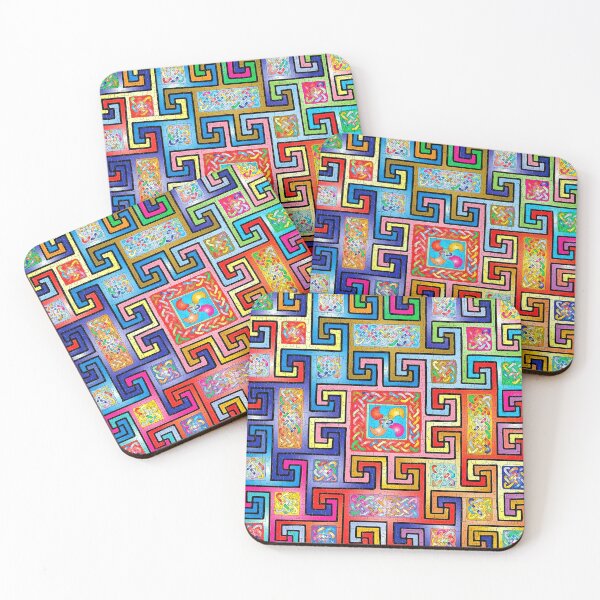 Item preview, Celtic Knot Multi-Colored Square Pattern  designed and sold by CMooreWorx.