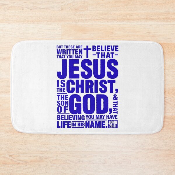 Item preview, John 20:31 Jesus is the Christ the Son of God designed and sold by plushism.