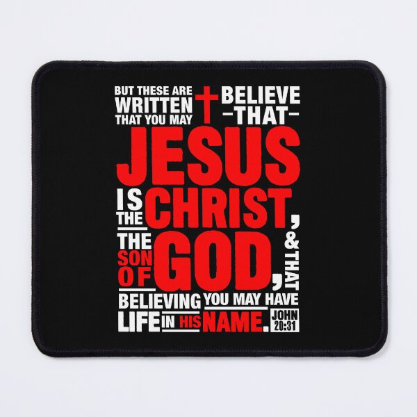 Item preview, John 20:31 Jesus Is The Christ The Son Of God designed and sold by plushism.