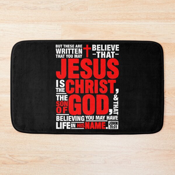 Item preview, John 20:31 Jesus Is The Christ The Son Of God designed and sold by plushism.